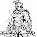 Spartan Coloring Pages  Free & Printable sketch template