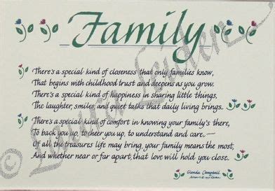 Poem to My Family