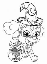 Paw Patrol Halloween Coloring Pages Sketch Coloring Page sketch template