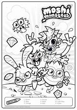 Printable Moshi Monsters Coloring Pages For Kids Cool2bkids sketch template