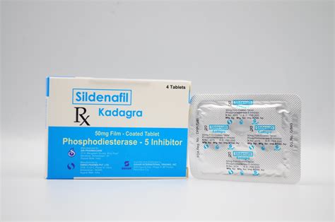 Sildenafil (as Citrate) KADAGRA – 50 MG | Sahar Pharma