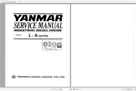 Yanmar Industrial Diesel Engine L-A Series Service Manual