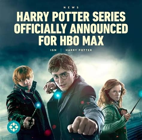 A TV series based on the Harry Potter books was officially announced ...