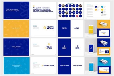 Logo Design Presentation Template | Logo design presentation, Logo presentation, Presentation design