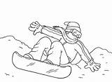 Snowboarding Coloring Pages  Best For Kids sketch template