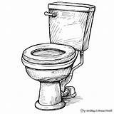 Toilet Coloring Pages  Free & Printable sketch template