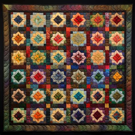 Granny Square Quilt Background Free Stock Photo - Public Domain Pictures