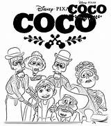 Coco Coloring Pages Printable sketch template