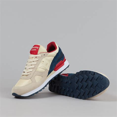 Saucony Shadow Original Shoes - Cream / Navy | Flatspot