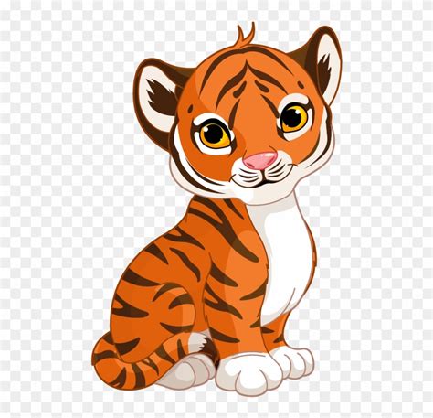 Cute Tiger Clipart