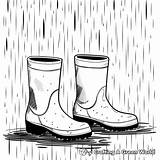 Rain Boots Coloring Pages  Free & Printable sketch template