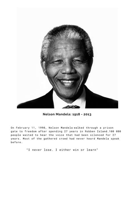 Nelson Mandela Poster South Africa Robben Island History - Etsy