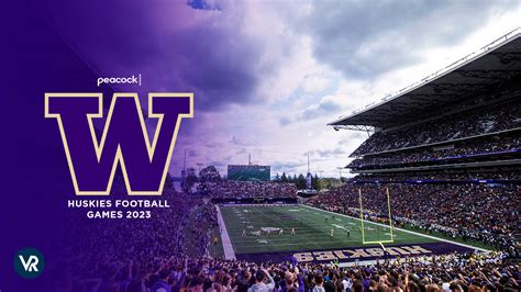 Watch Washington Huskies Football Games in Japan on Peacock