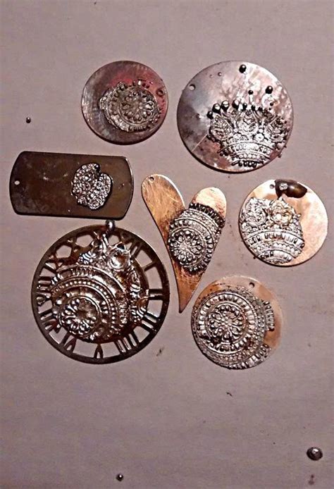 Solder Stamping | Stamped solder jewelry, Jewelry making, Metal jewelry