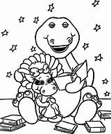 Barney Coloring Pages Printable sketch template