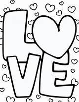 Free Printable Love Coloring Pages For Kids And Adults sketch template