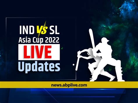 IND vs SL T20 Live Updates Asia Cup Super 4 India vs Sri Lanka Live ...