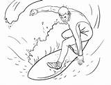 Free Surfer Coloring Page  Book Pages sketch template