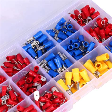 Oversea 280pcs x Assorted Crimp Spade Terminal Insulated Electrical ...