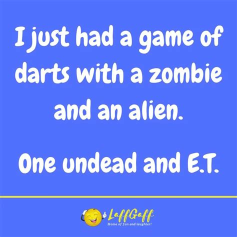 Funny Strange Darts Game Joke! | LaffGaff, Home Of Laughter