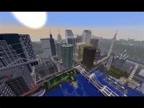 Minecraft PE Modern City - YouTube