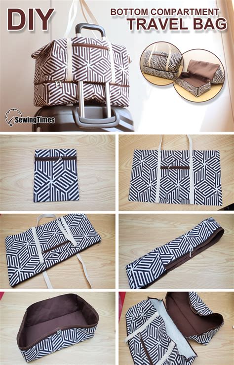 DIY Travel Bag | Diy travel bag, Diy bag designs, Diy bags patterns