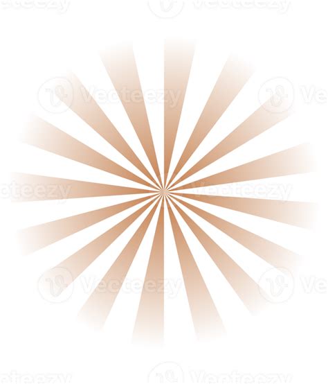 Gradient Retro Radial Sunburst With Color Sun Rays Transparent 24515868 PNG