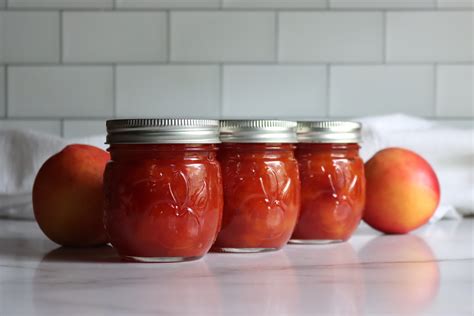 Nectarine Jam - Creative Canning