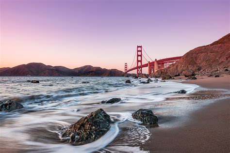 7680x4320 Resolution Baker Beach Golden Gate Bridge 8K Wallpaper - Wallpapers Den