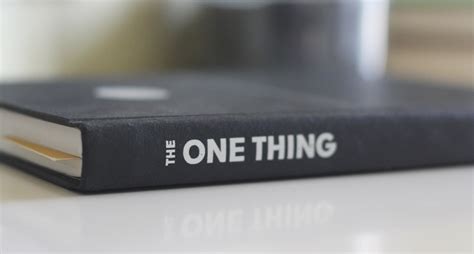 Book Review: The One Thing