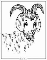 Free Stake Of The Goat Coloring Sheet Download And Print PDF sketch template