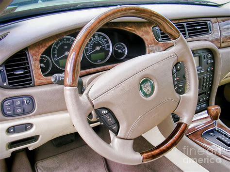 Jaguar S Type Interior Photograph by Olivier Le Queinec