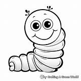 Inchworm Coloring Pages  Free & Printable sketch template