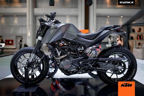 KTM 200 Duke-T Concepts by Kunka - Asphalt & Rubber