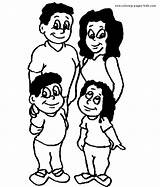 String Family Coloring Page Pages sketch template