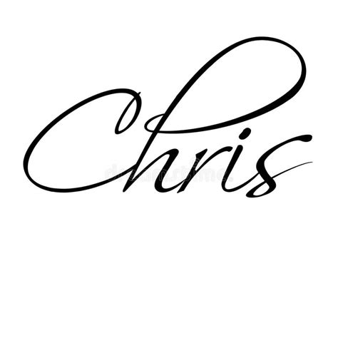 Name Chris Stock Illustrations – 51 Name Chris Stock Illustrations ...