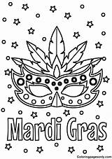 Mardi Gras Free Coloring Pages  Printable sketch template