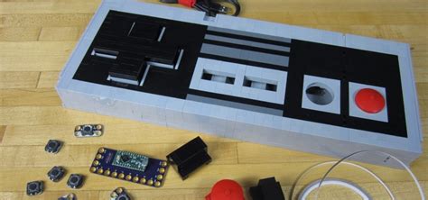 Giant Solderless LEGO NES Controller Gives Everyone Tiny Hands | Hackaday