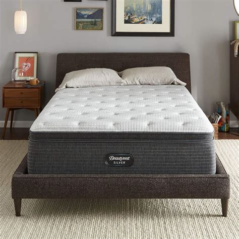 Amazon.com: Beautyrest Silver BRS900-C 16 inch Plush Pillow Top Mattress, King, Mattress Only ...