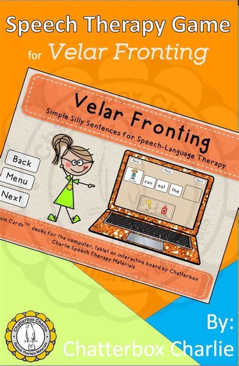 Velar Fronting K and G Simple Silly Sentences Speech Therapy Boom Cards | Speech therapy games ...