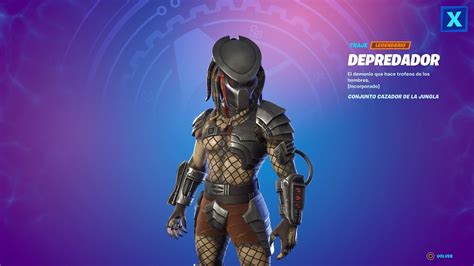 COMO CONSEGUIR LA SKIN DE PREDATOR | FORTNITE - YouTube