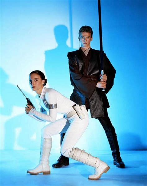 Padme and Anakin | Star wars outfits, Star wars episode ii, Star wars couples