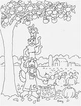 Printable Harvest Coloring Pages sketch template