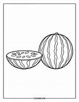 70  Watermelon Coloring Pages For Kids & Adults Free Printable PDFs sketch template