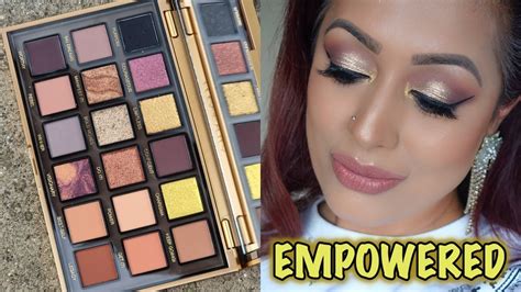 REVIEW: NEW!! Huda Beauty EMPOWERED eyeshadow palette - YouTube
