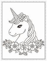 Printable Coloring Pages Of Unicorns sketch template