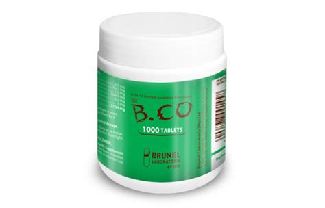 B.CO Tablets – 1000 – Brunel Laboratoria