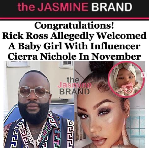 Rick Ross' Reported Baby Mama Cierra Nichole Slams His Girlfriend ...