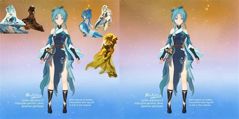 Genshin Impact Skin Concept Shows What Madame Ping Would Look Like as a Playable Character