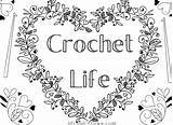 Crochet Coloring Pages PDF FILE  Etsy sketch template